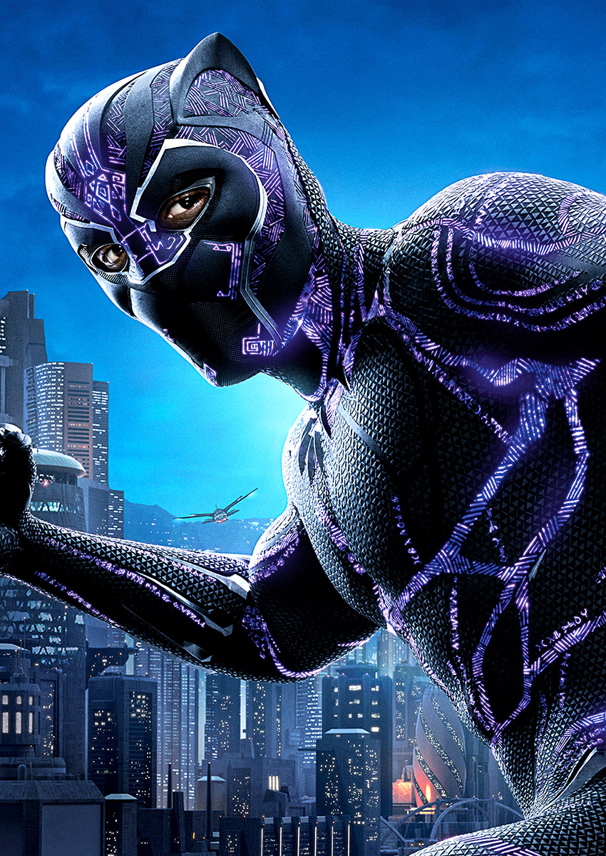Black Panther Canvas Print & Poster Wall Art - AI PRINT LAB